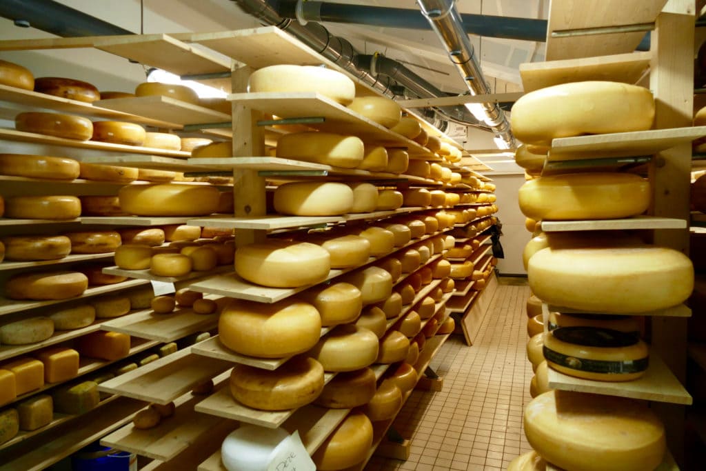 Dutch cheese storage