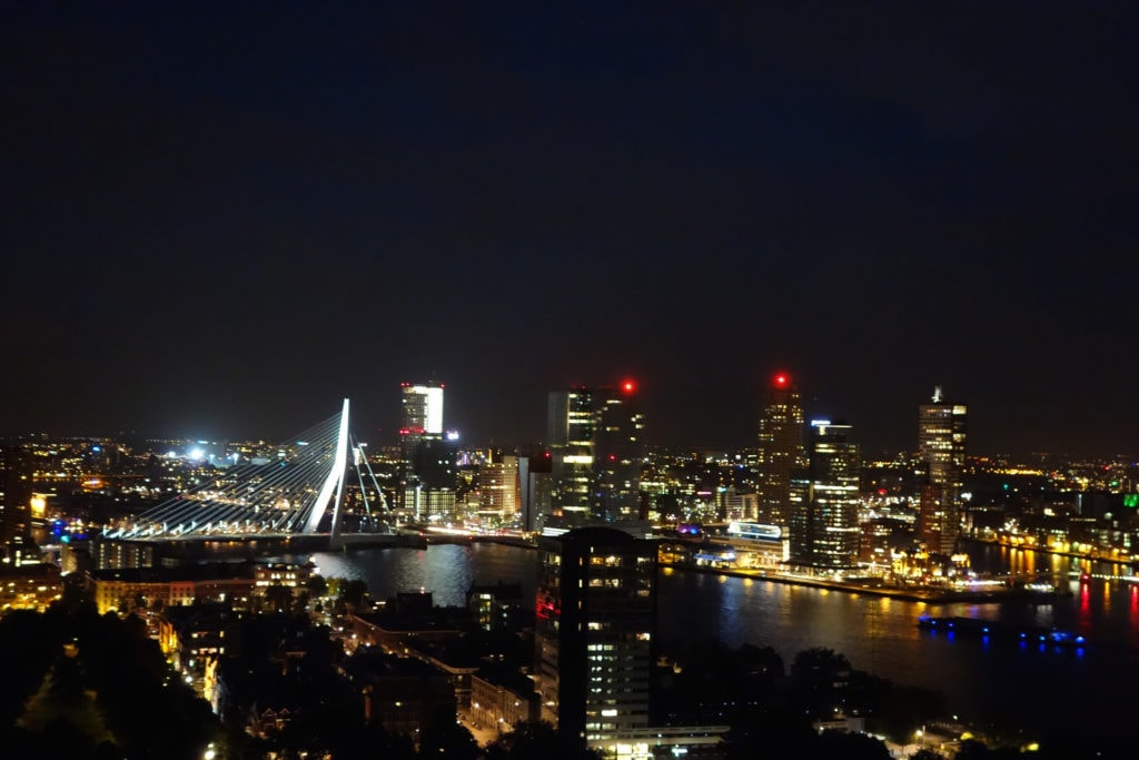 Night view Euromast