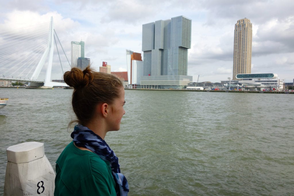 View on Rotterdam