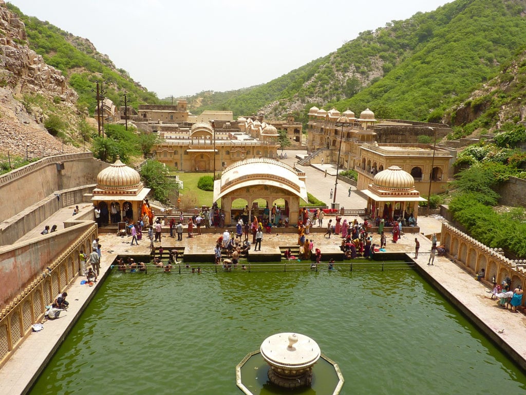 Monkey temple Jaipur India