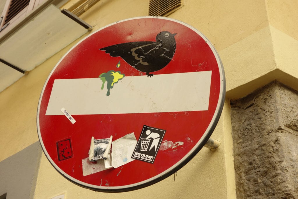 Traffic signs Florence