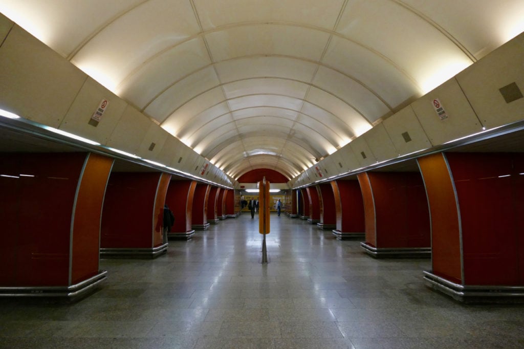 Prague metro