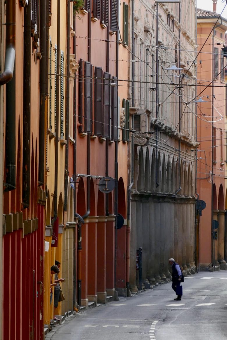 Medieval streets Bologna