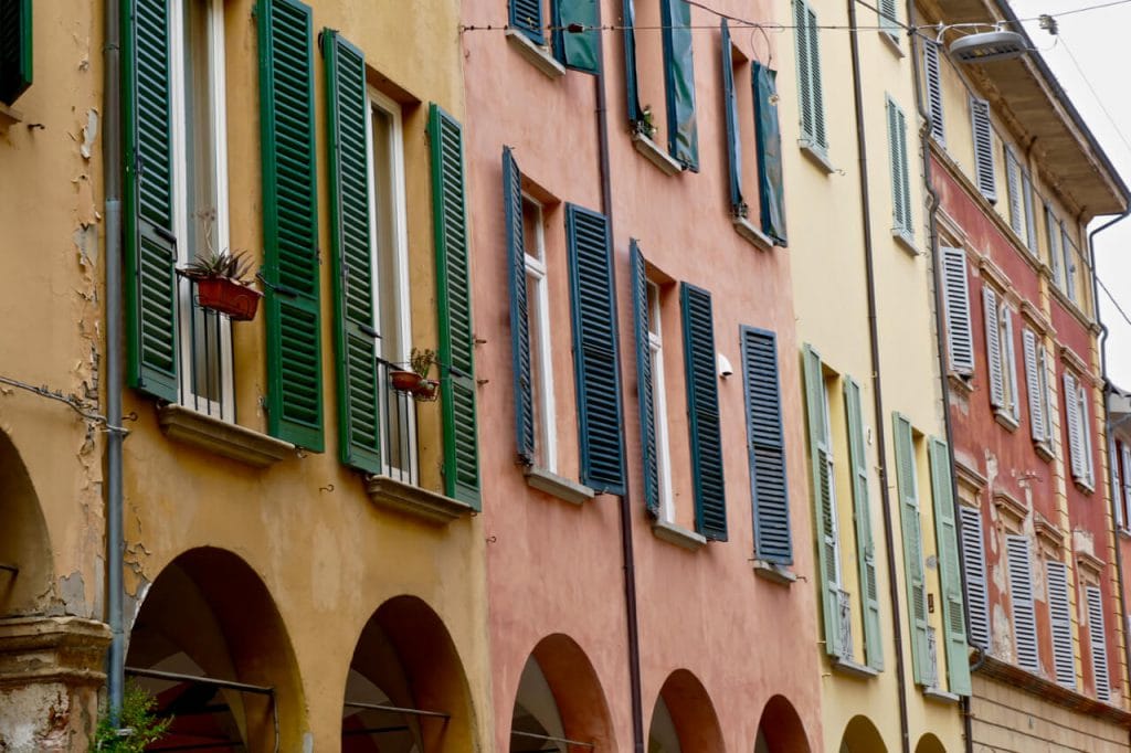 Medieval streets Bologna