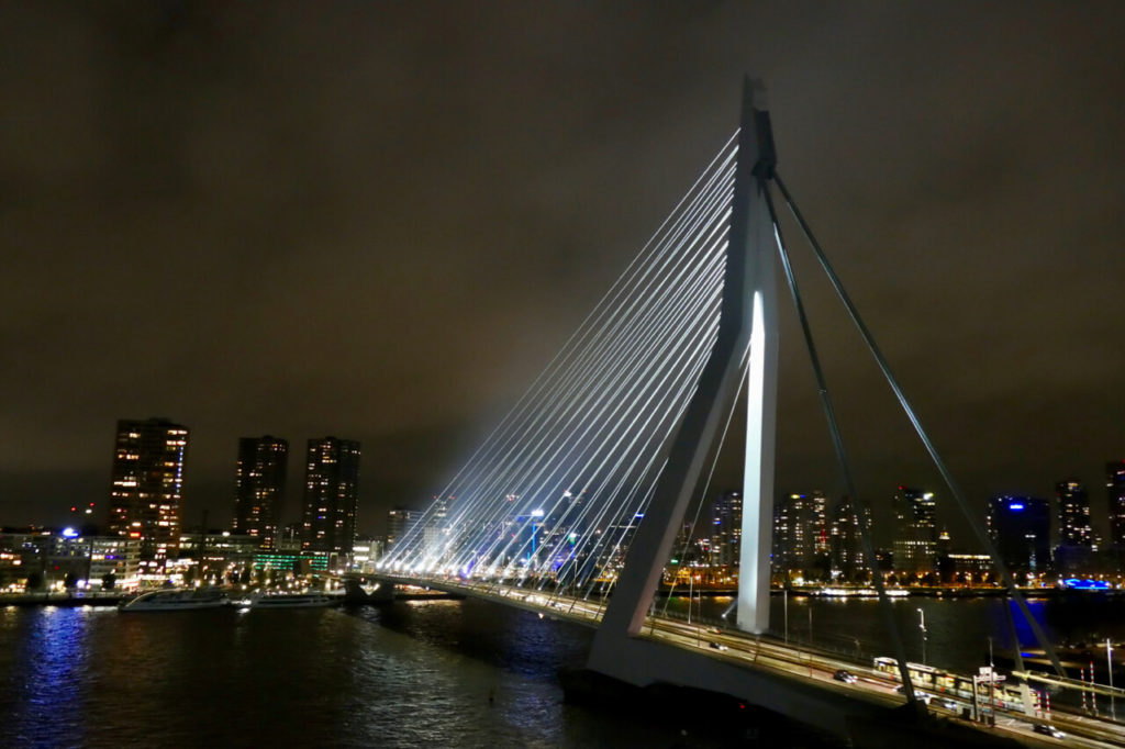 Erasmus bridge Rotterdam