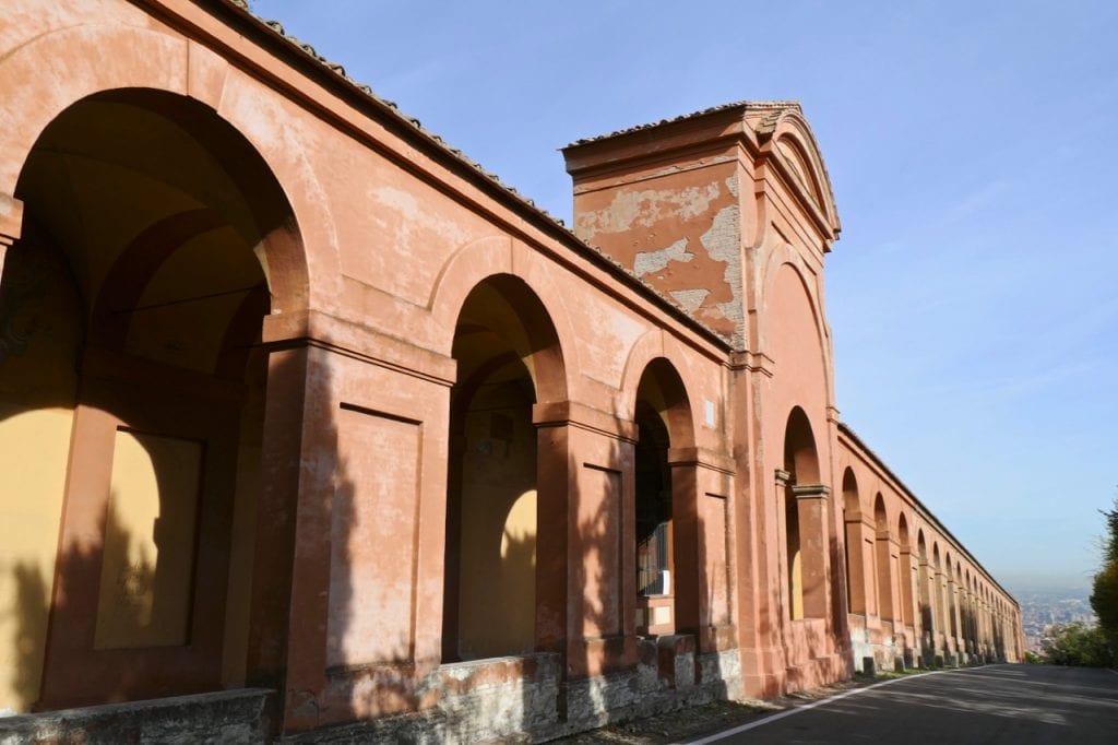 Bologna San Luca portico