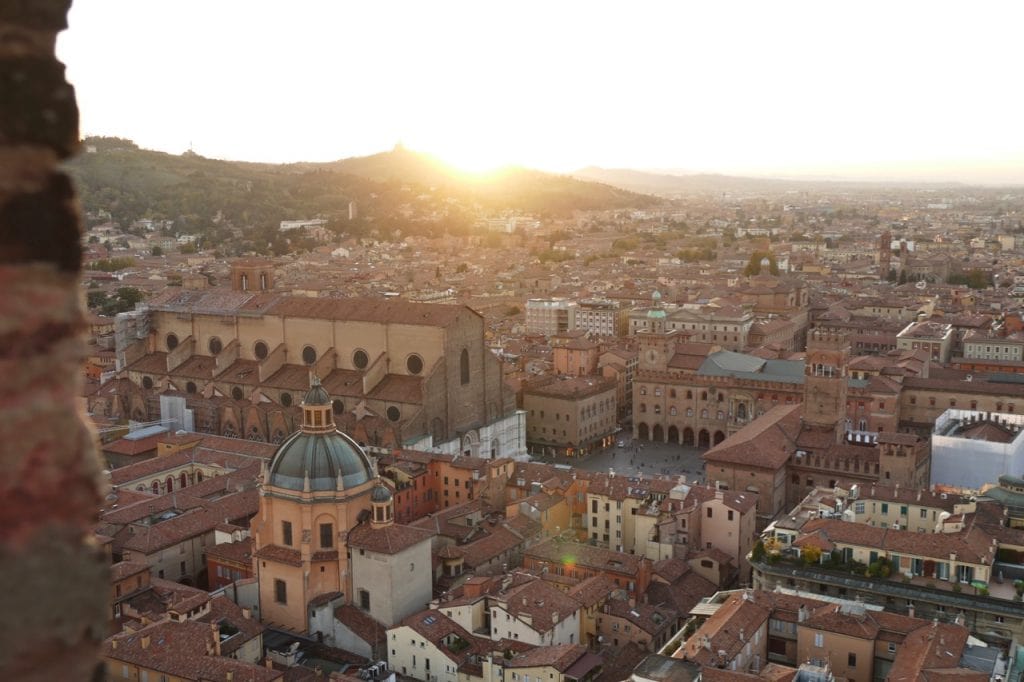 Bologna two towers