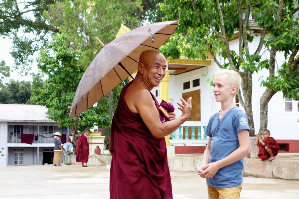 Myanmar with kids