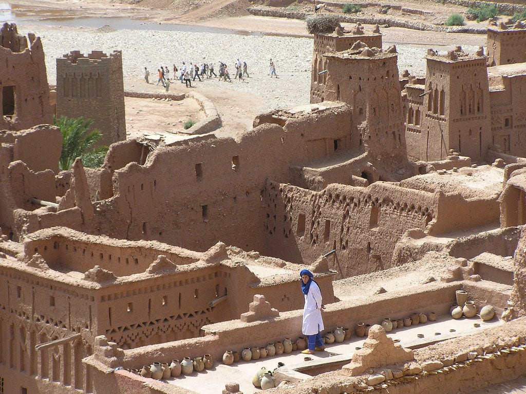 ait ben haddou with kids