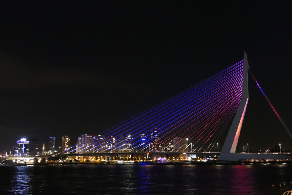 Rotterdam by night