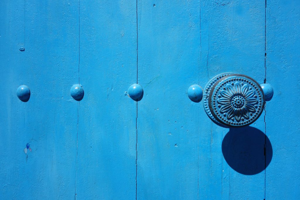 Door in Chefchaouen