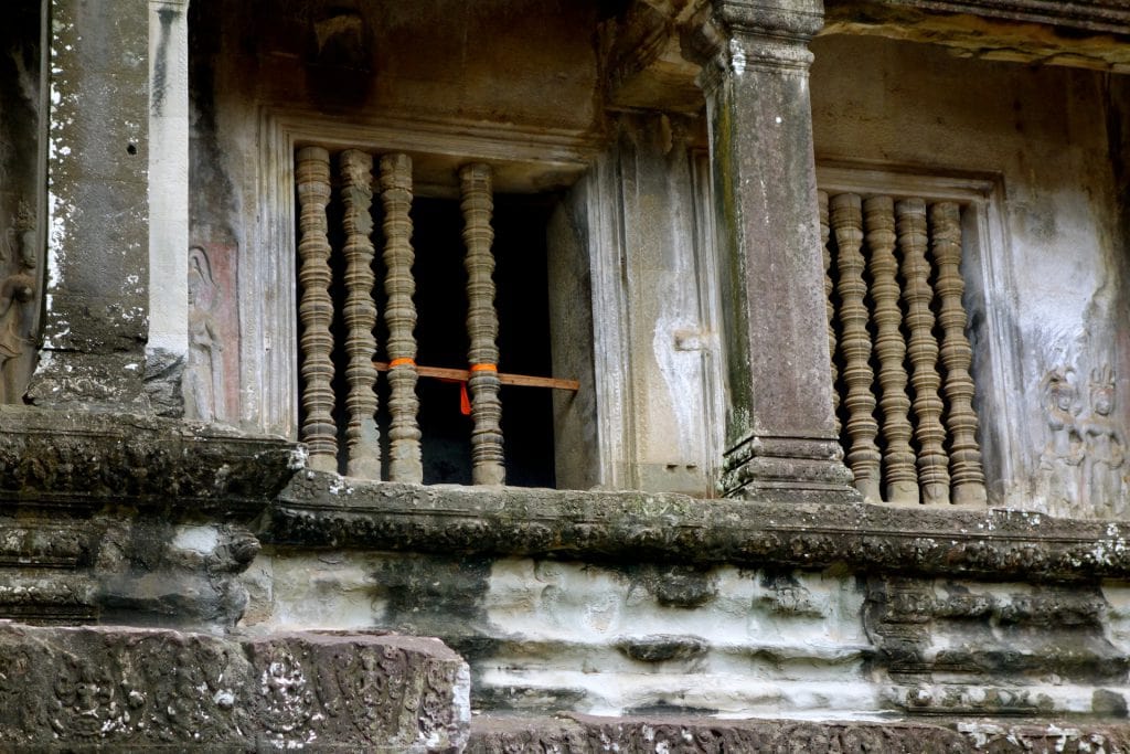 Inside Angkor Wat temple