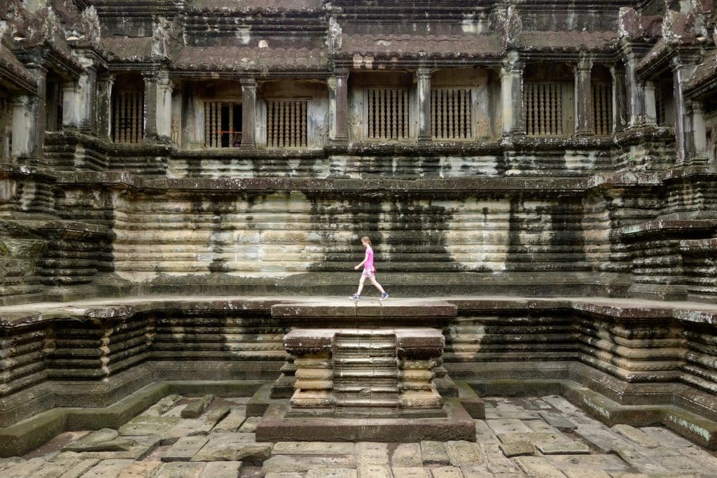 Inside Angkor Wat