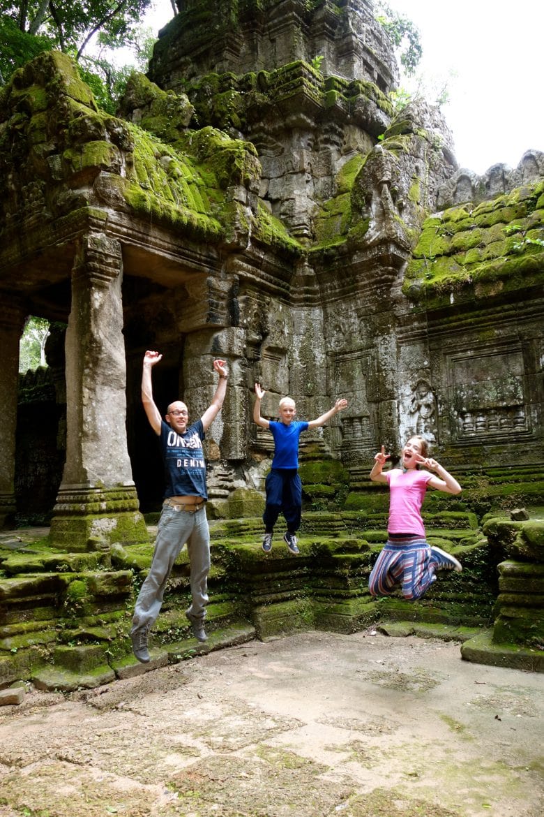 Fun in Angkor Wat