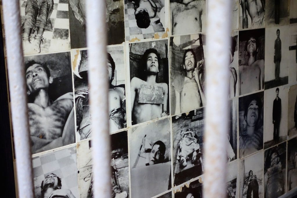 Pictures Tuol Sleng museum