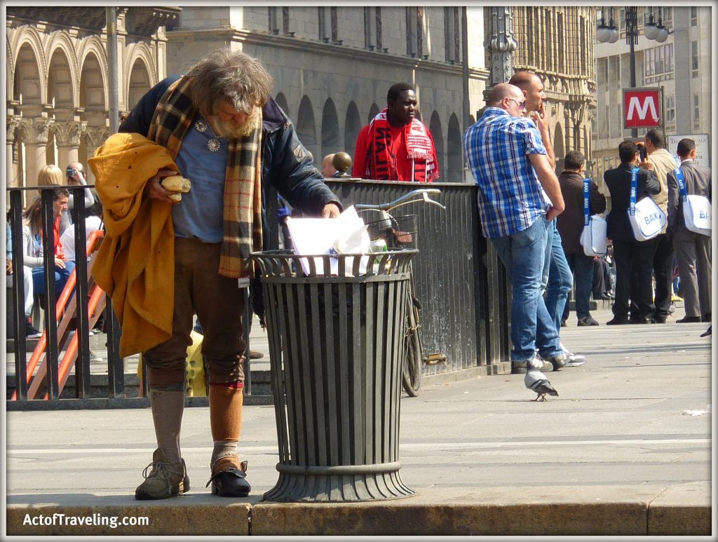 Slow travel Milan Duomo