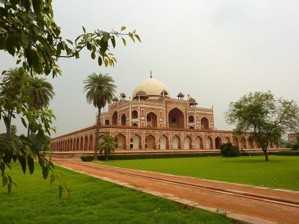 Humayun tomb view