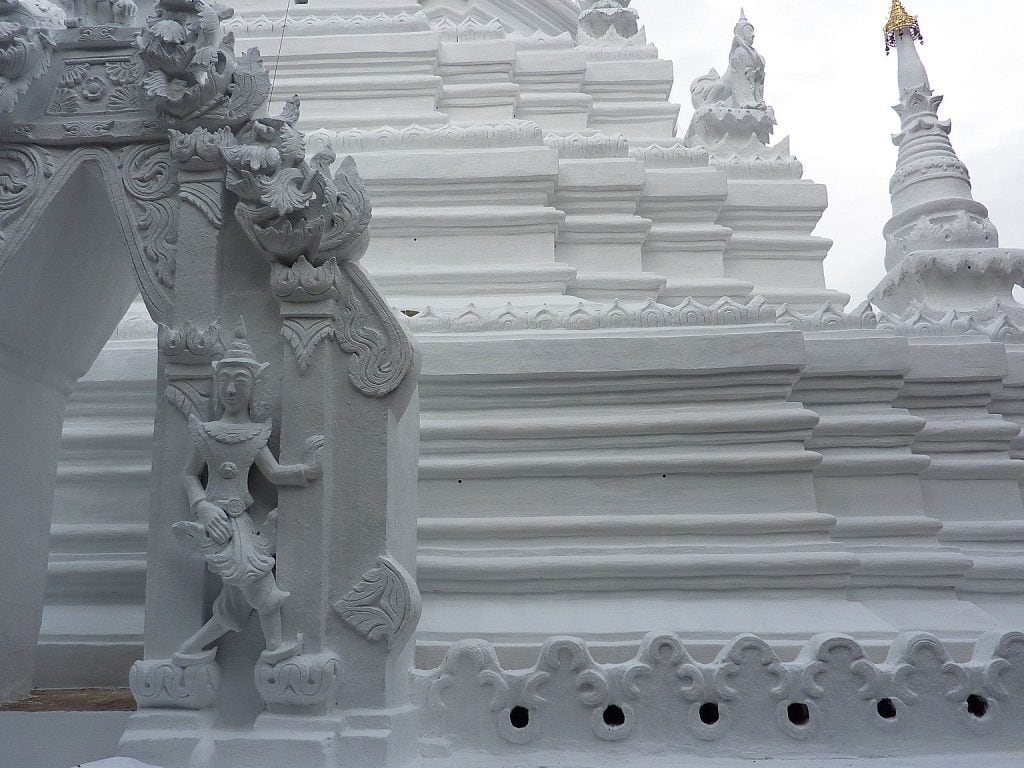 White temple thailand