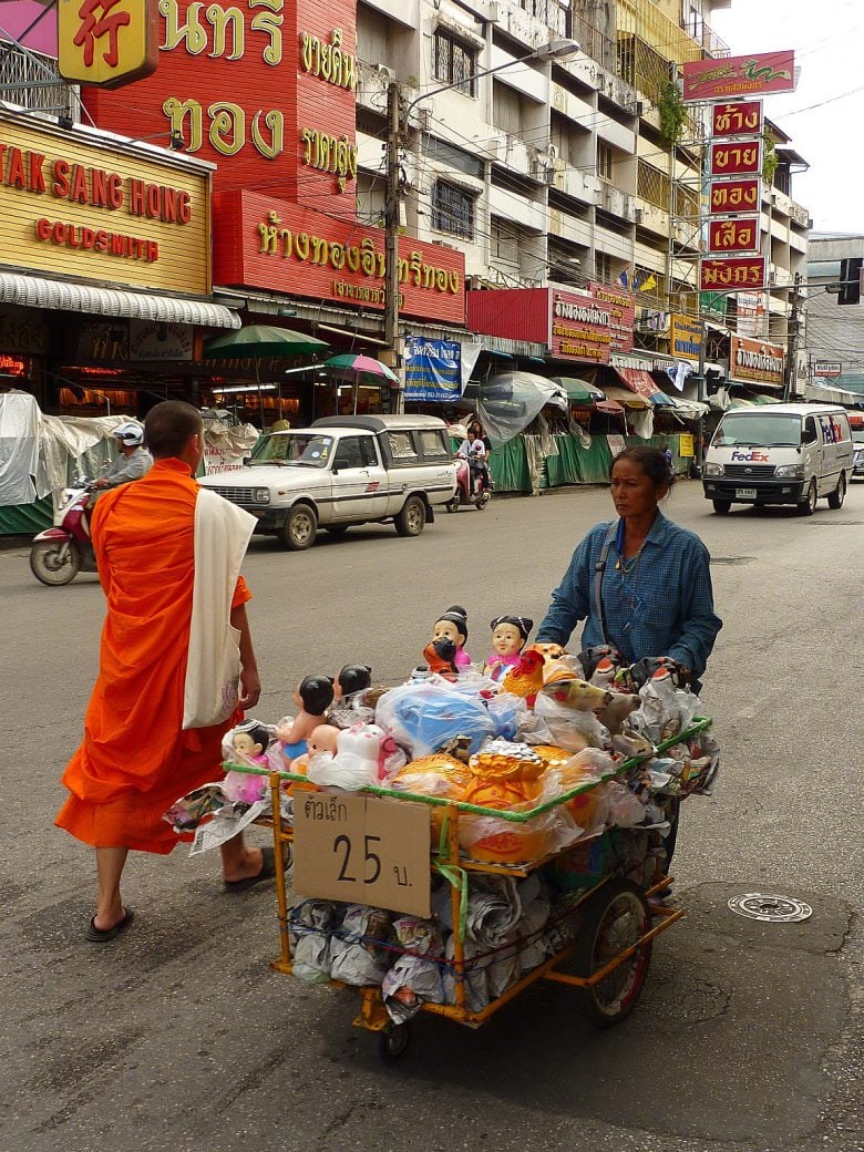 On streets of Chiang Mai