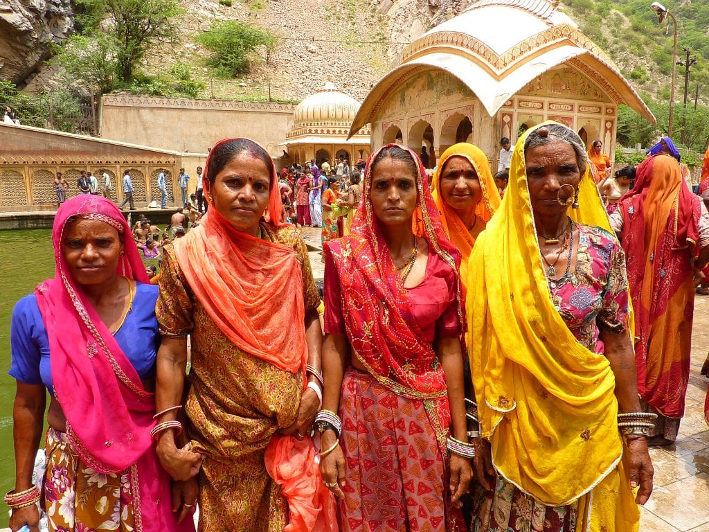 Group at galta ji