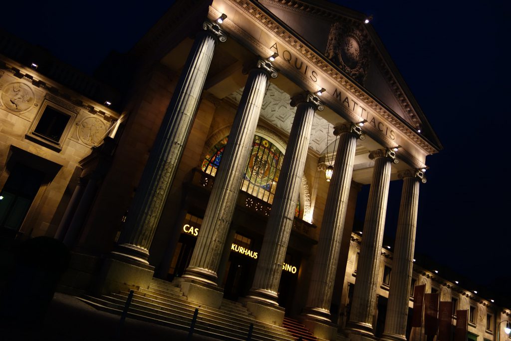 Kurhaus by night