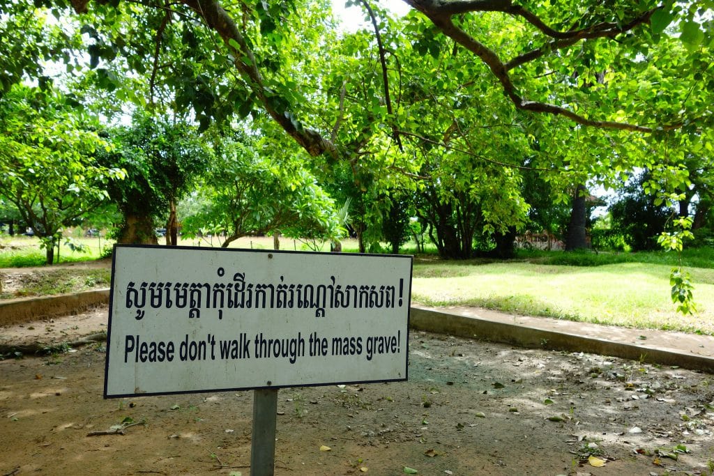 Killing Fields near Pnohm Penh