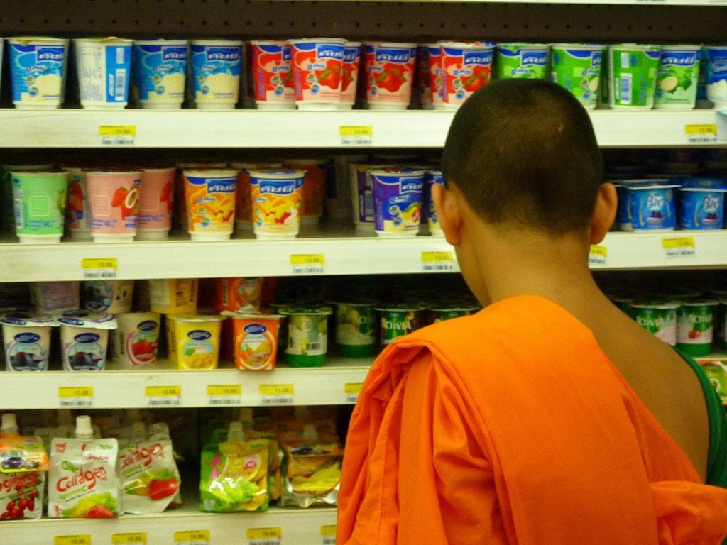 Monk in 7-Eleven