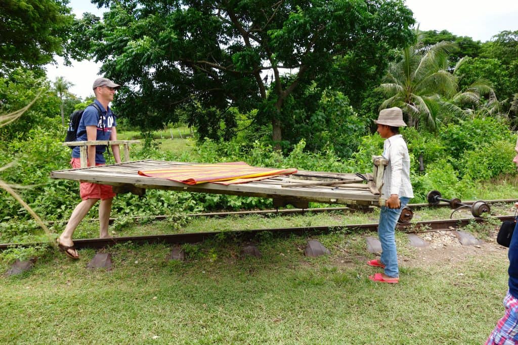 Bamboo train Battambang