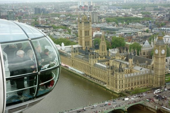 Picture Westminster from London Eye